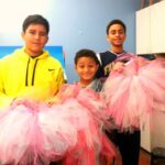 Jayden and Mekhail Bethea, and Joseph Lopez at Hudgens Center workshop.