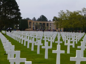 The American Cemeterey at Colleville-sur-Mer, Normandy, by Tom Merkel
