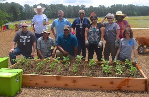 Those helping to prepare Summerour facility.