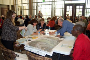 Studying the city plans