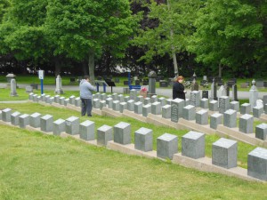 Titanic gravestones in Halifax
