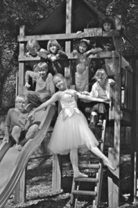 Gwinnett Ballet Theatre dancer Mary Grace Manton and her friends from the Hirsch Academy are looking forward to GBT’s Sensory Friendly performance of ‘Cinderella’ on Friday, October 2 and 7:30 at the Infinite Energy Theater.  (Photo by Richard Calmes.)