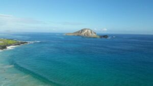 Manana Island off the coast east of Oahu