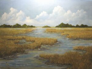“Tuesday Afternoon near Charleston” by Karen Garner.