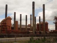 MYSTERY: Figure out where these nine smokestacks are located