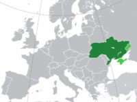 Ukraine, in green.