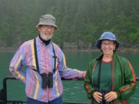Rick and Sandy Krause at Aialik Bay, Alaska. Photos provided.