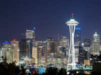 Seattle's Space Needle was part of a World's Fair.  (Wikipedia photo)