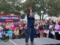 Haley at a recent Kiawah Island rally. | Charleston City Paper.
